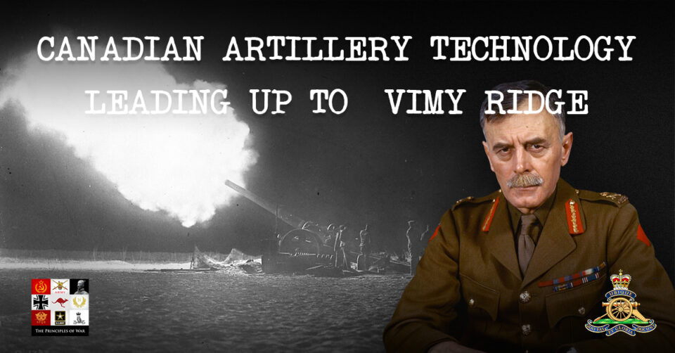 Andrew McNaughton, Artillery Technology and Vimy Ridge